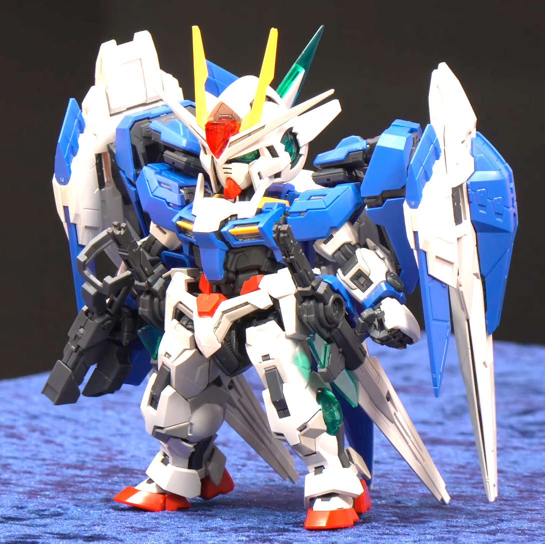 Bandai Gunpla Master Grade SD MGSD 00 Raiser Action Figure Model Toy Kit VCA Gundam Singapore