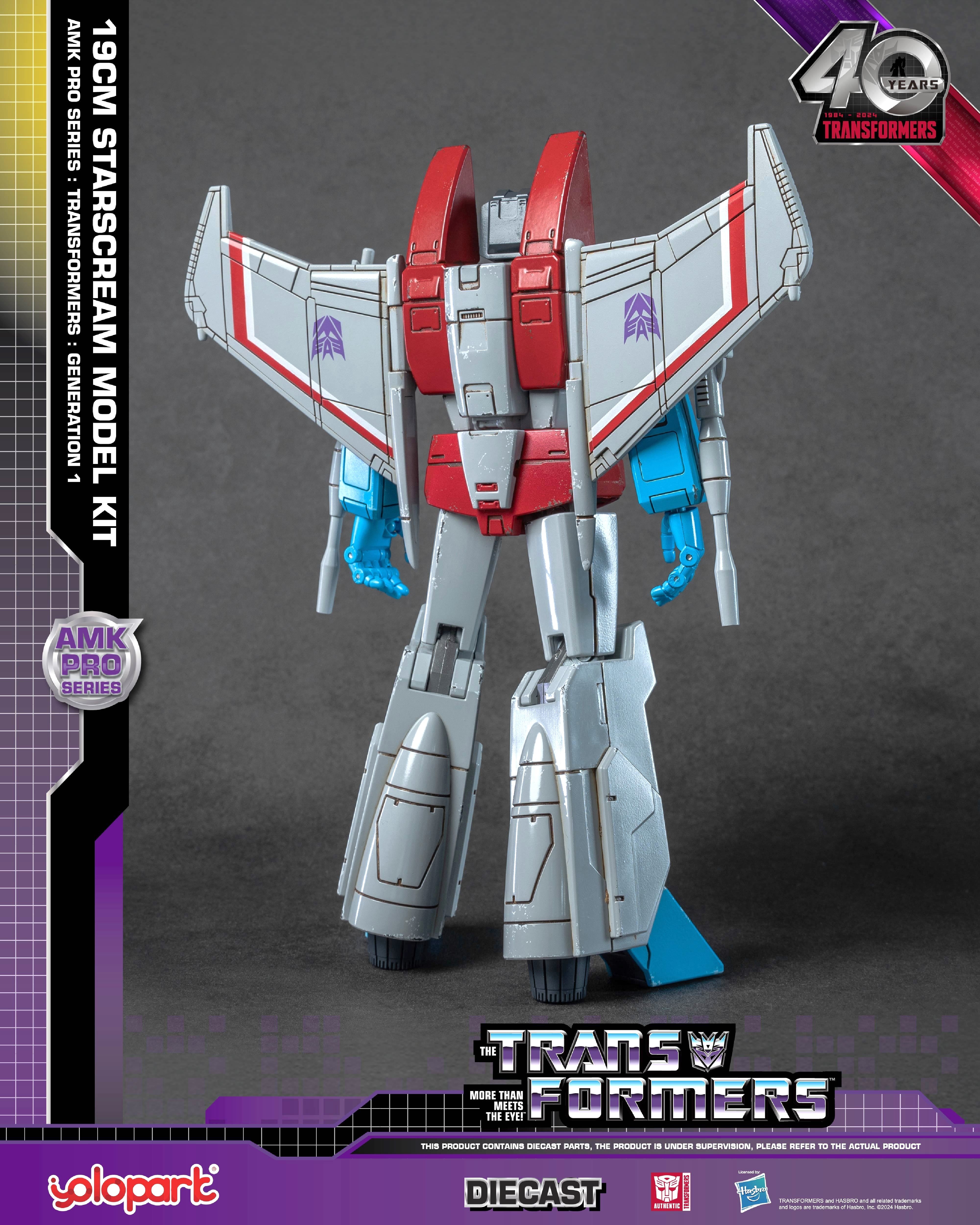 YOLOPARK AMK PRO STARSCREAM G1 (40th ANNIVERSARY VERSION) YOLOPARK AMK PRO STARSCREAM G1 (40th ANNIVERSARY VERSION)