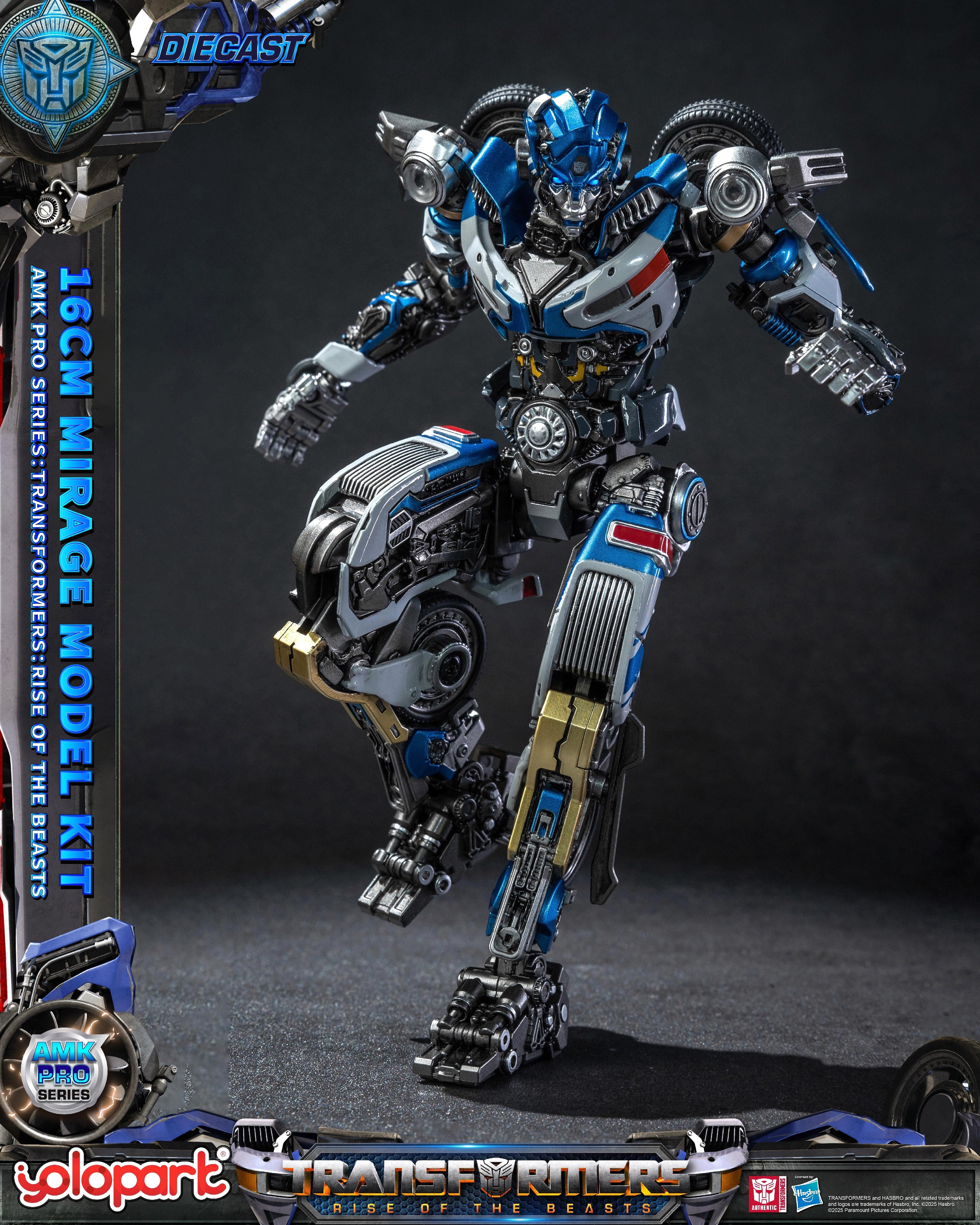 YOLOPARK AMK PRO MIRAGE (TRANSFORMER: RISE OF THE BEAST MOVIE EDITION) YOLOPARK AMK PRO MIRAGE (TRANSFORMER: RISE OF THE BEAST MOVIE EDITION)