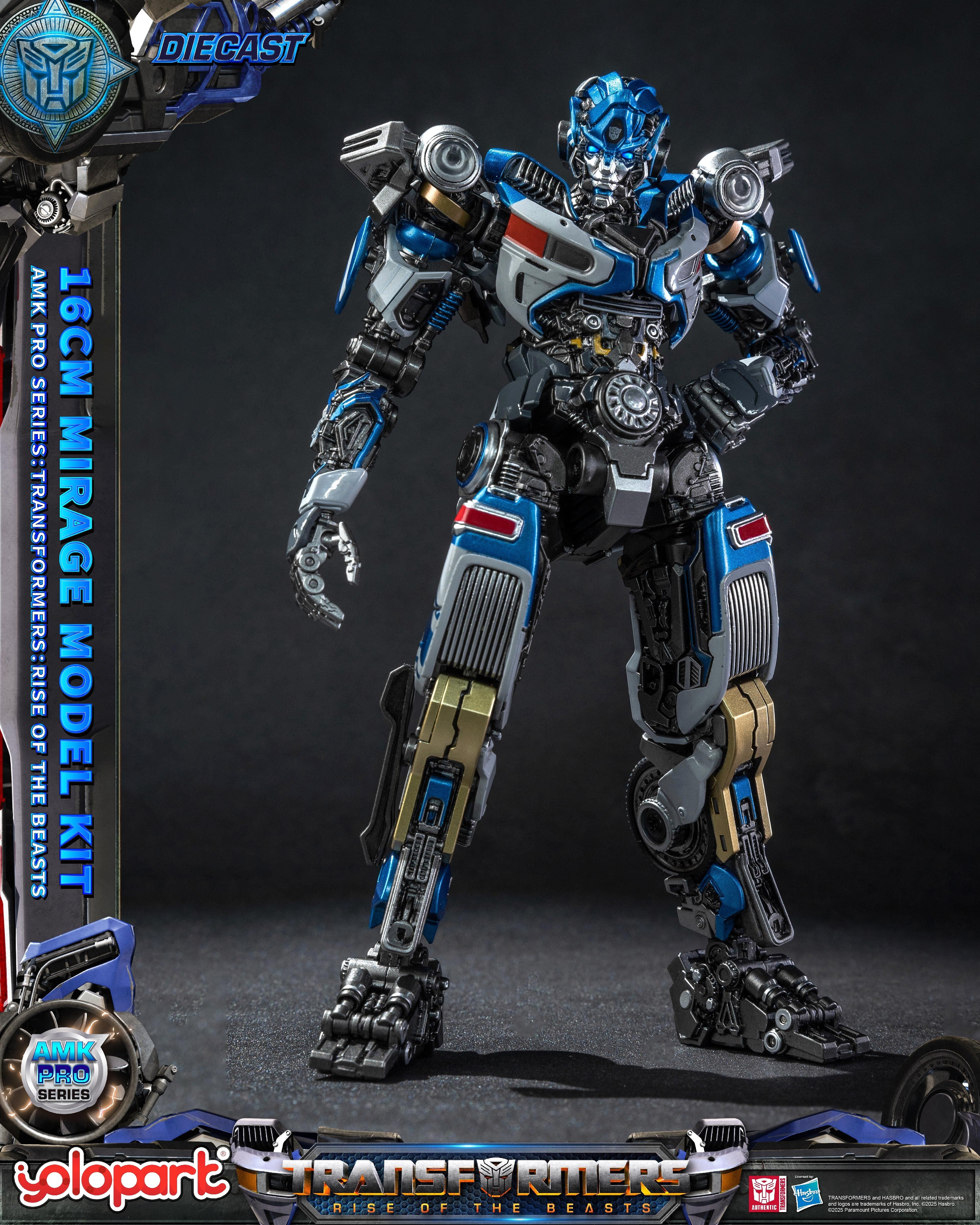 YOLOPARK AMK PRO MIRAGE (TRANSFORMER: RISE OF THE BEAST MOVIE EDITION) YOLOPARK AMK PRO MIRAGE (TRANSFORMER: RISE OF THE BEAST MOVIE EDITION)