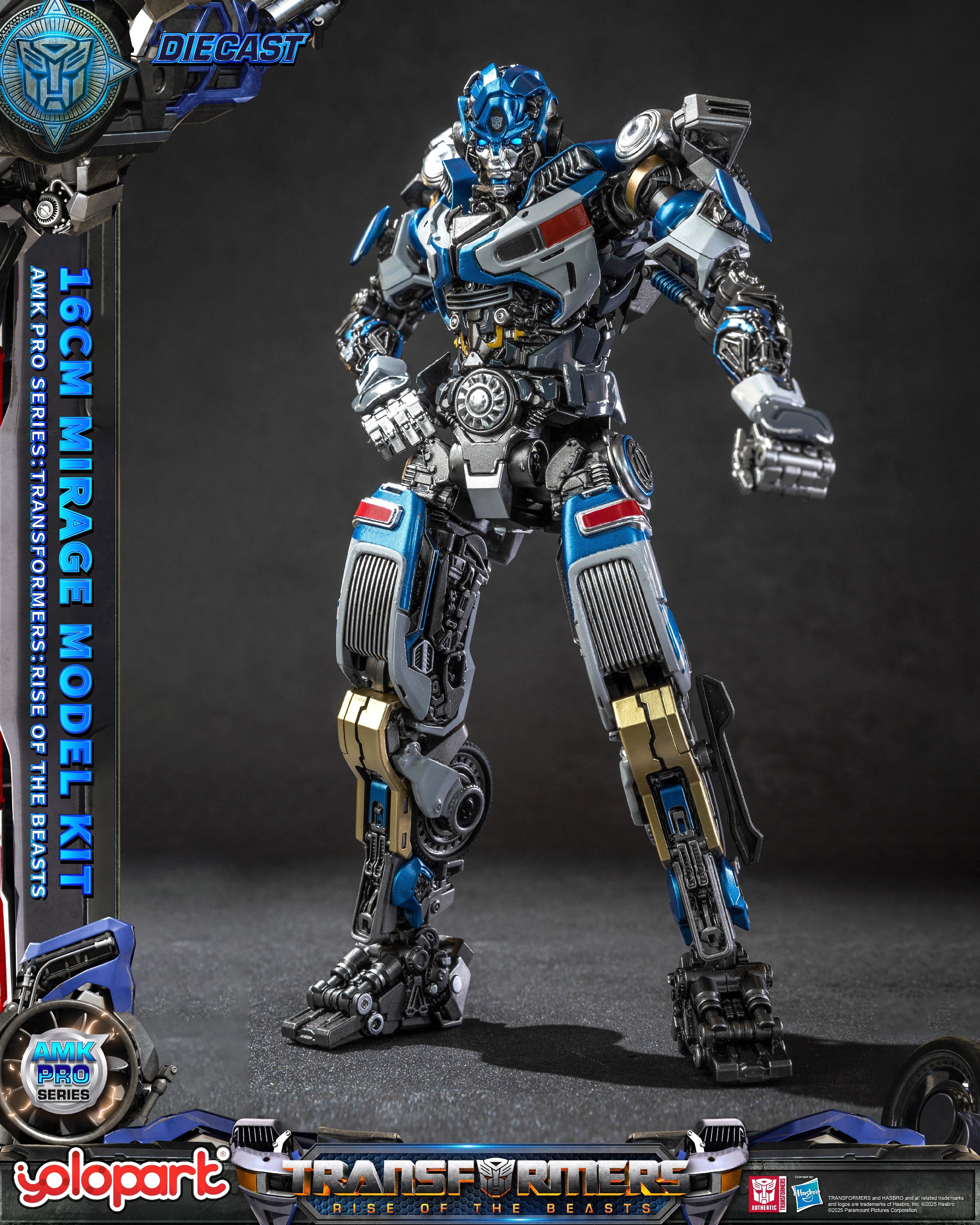 YOLOPARK AMK PRO MIRAGE (TRANSFORMER: RISE OF THE BEAST MOVIE EDITION) YOLOPARK AMK PRO MIRAGE (TRANSFORMER: RISE OF THE BEAST MOVIE EDITION)