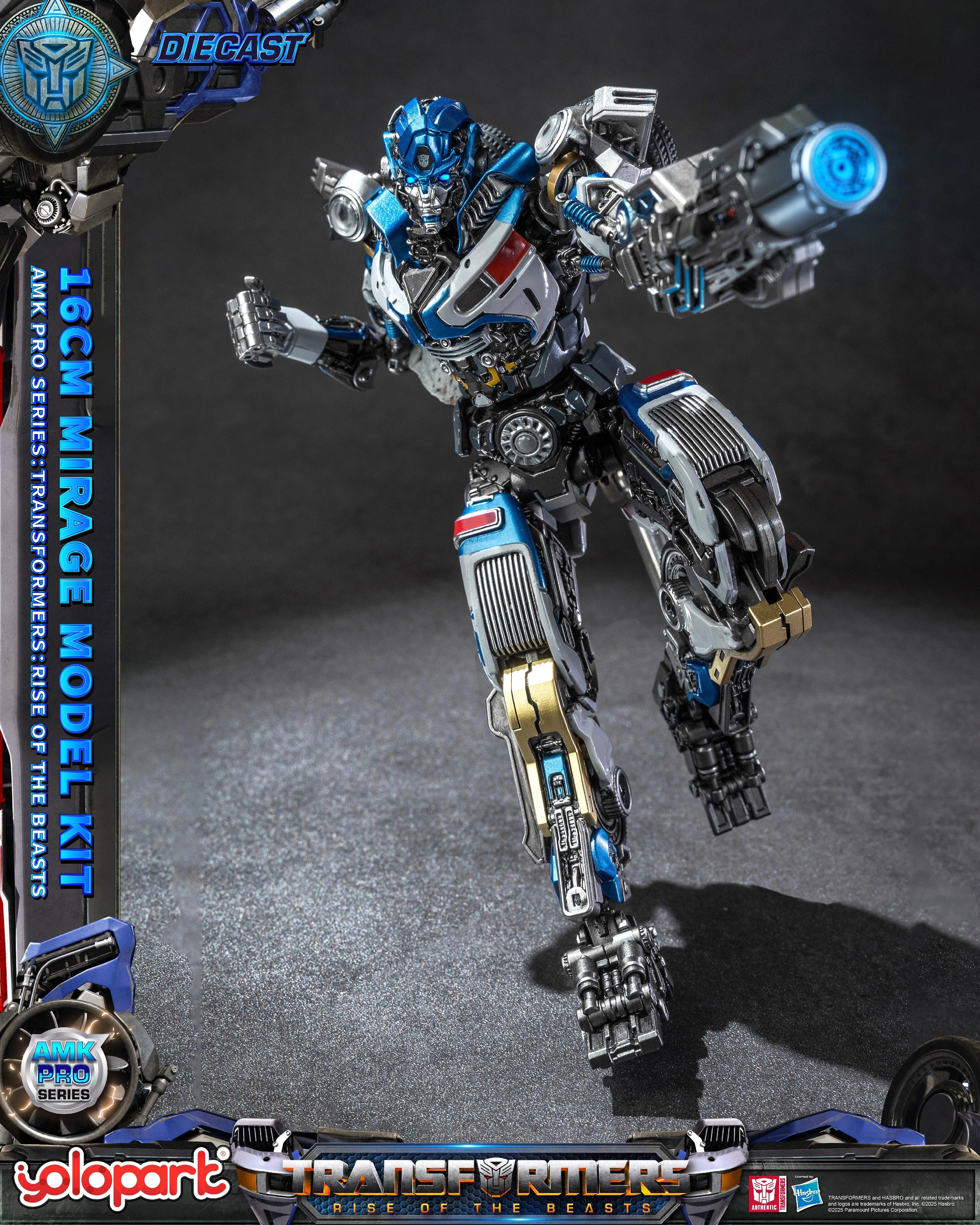 YOLOPARK AMK PRO MIRAGE (TRANSFORMER: RISE OF THE BEAST MOVIE EDITION) YOLOPARK AMK PRO MIRAGE (TRANSFORMER: RISE OF THE BEAST MOVIE EDITION)