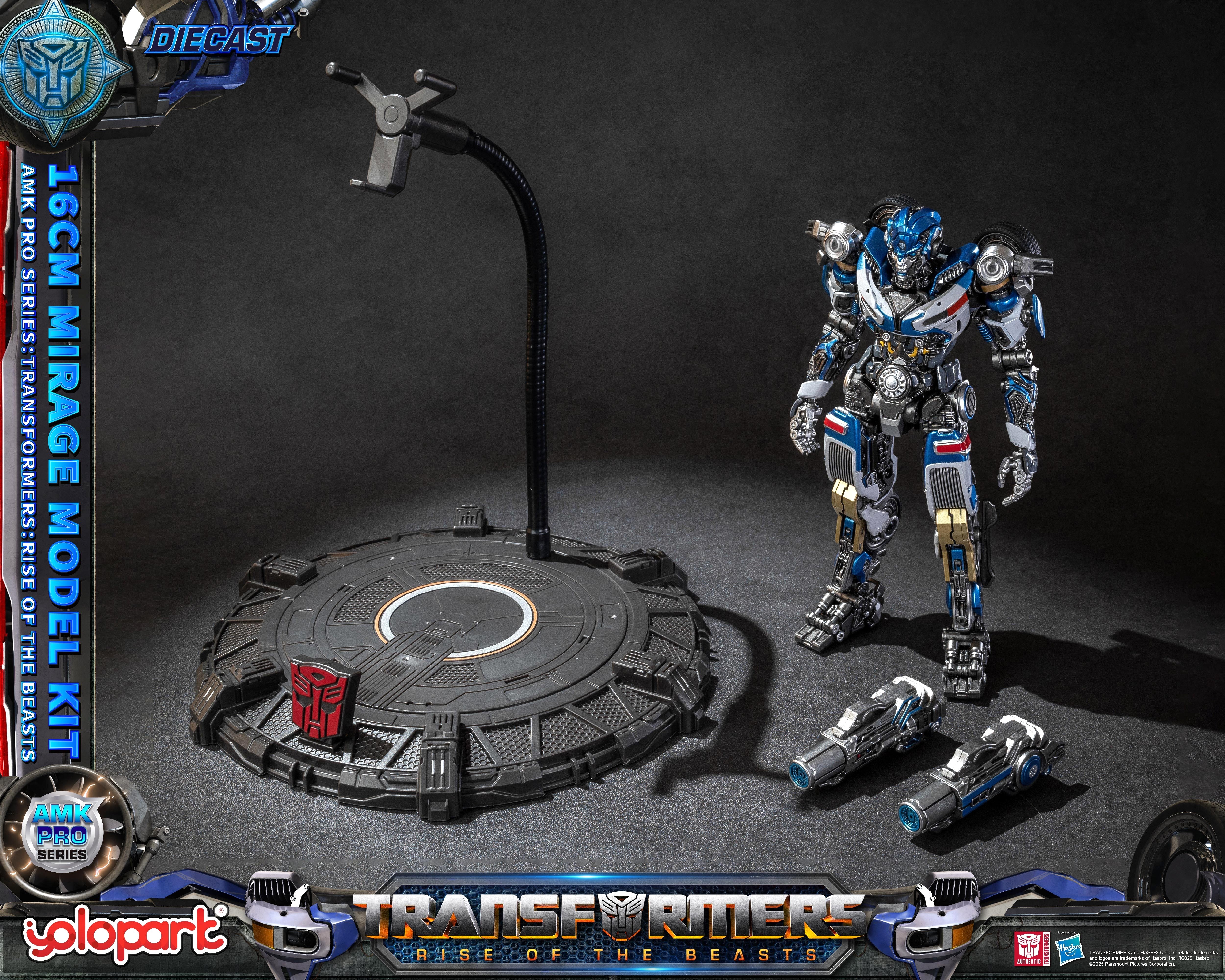 YOLOPARK AMK PRO MIRAGE (TRANSFORMER: RISE OF THE BEAST MOVIE EDITION) YOLOPARK AMK PRO MIRAGE (TRANSFORMER: RISE OF THE BEAST MOVIE EDITION)
