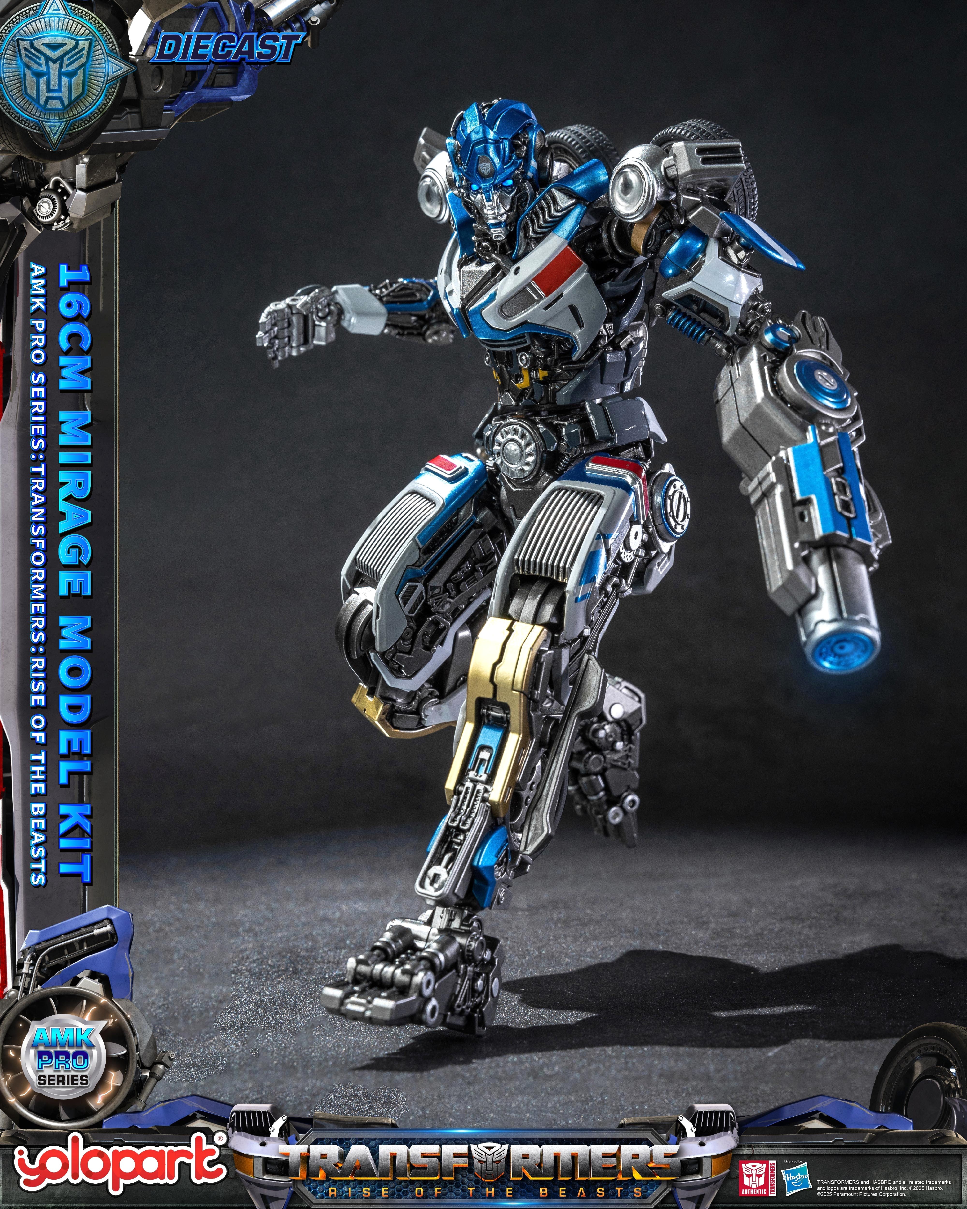 YOLOPARK AMK PRO MIRAGE (TRANSFORMER: RISE OF THE BEAST MOVIE EDITION) YOLOPARK AMK PRO MIRAGE (TRANSFORMER: RISE OF THE BEAST MOVIE EDITION)