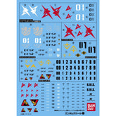 GUNDAM DECAL 71 CHAR'S COUNTERATTACK FEDERATION for 1/144 SCALE