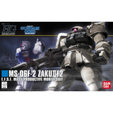 【🔵𝐁𝐀𝐂𝐊𝐎𝐑𝐃𝐄𝐑 OCT-2026】 HG-UC MS-06F-2 ZAKU II F2 (EARTH FEDERATION VER.)