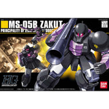 【🔵𝐁𝐀𝐂𝐊𝐎𝐑𝐃𝐄𝐑 JUN-2026】 HG MS-05B ZAKU I (BLACK TRI-STARS)
