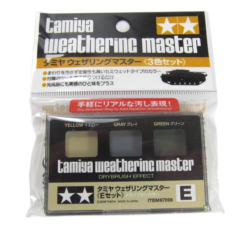 TAMIYA 87098 WEATHERING MASTER SET E TAMIYA 87098 WEATHERING MASTER SET E