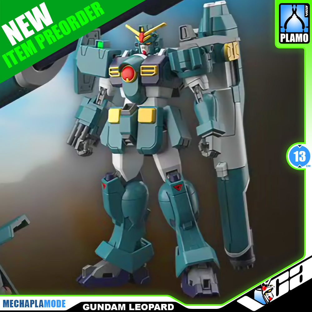 Bandai Gunpla High Grade 1/144 HG Gundam Leopard Action Figure Model Toy Kit VCA Singapore