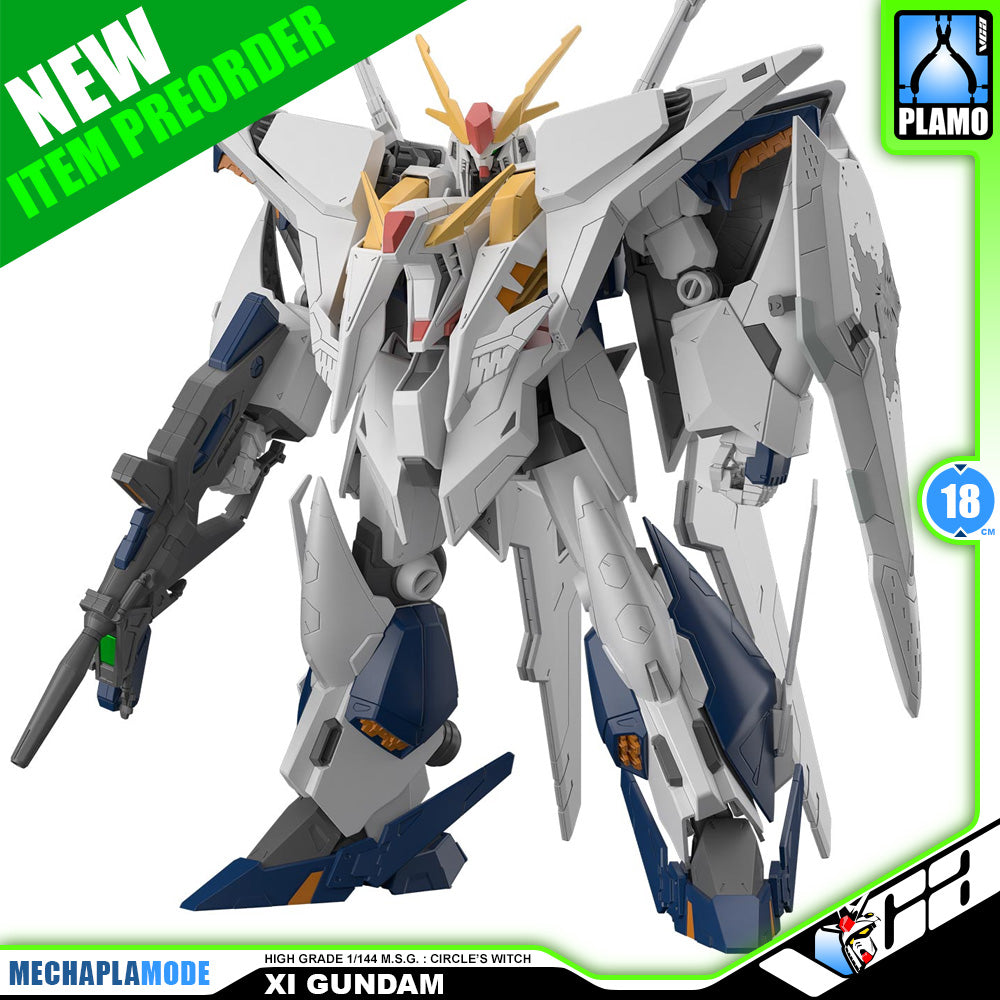 Bandai Gunpla High Grade 1/144 HG Xi Gundam Mobile Suit Gundam Hathaway's Flash : The Sorcery of Nymph Circe Action Figure Model Toy Kit VCA Singapore