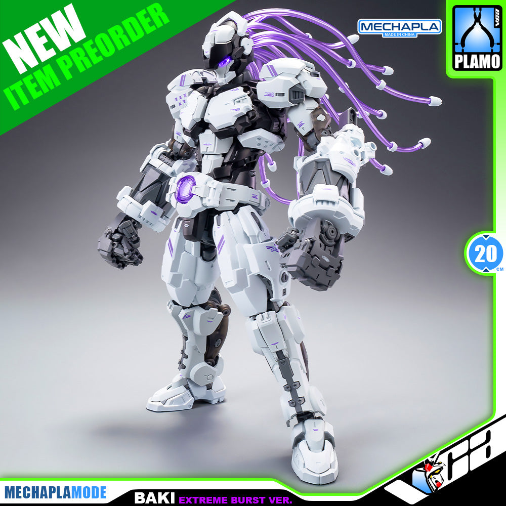 Hemoxian 和模线 拳击手巴奇 Baki Extreme Burst Version Master Grade MG Action Figure Model Toy VCA Gundam Singapore