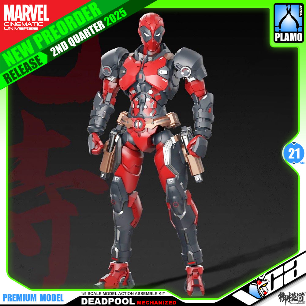 Morstorm Marvel Studio 1/9 Deadpool Mechanized Action Figure Toy Kit VCA Gundam Singapore Morstorm Marvel Studio 1/9 Deadpool Mechanized Action Figure Toy Kit VCA Gundam Singapore