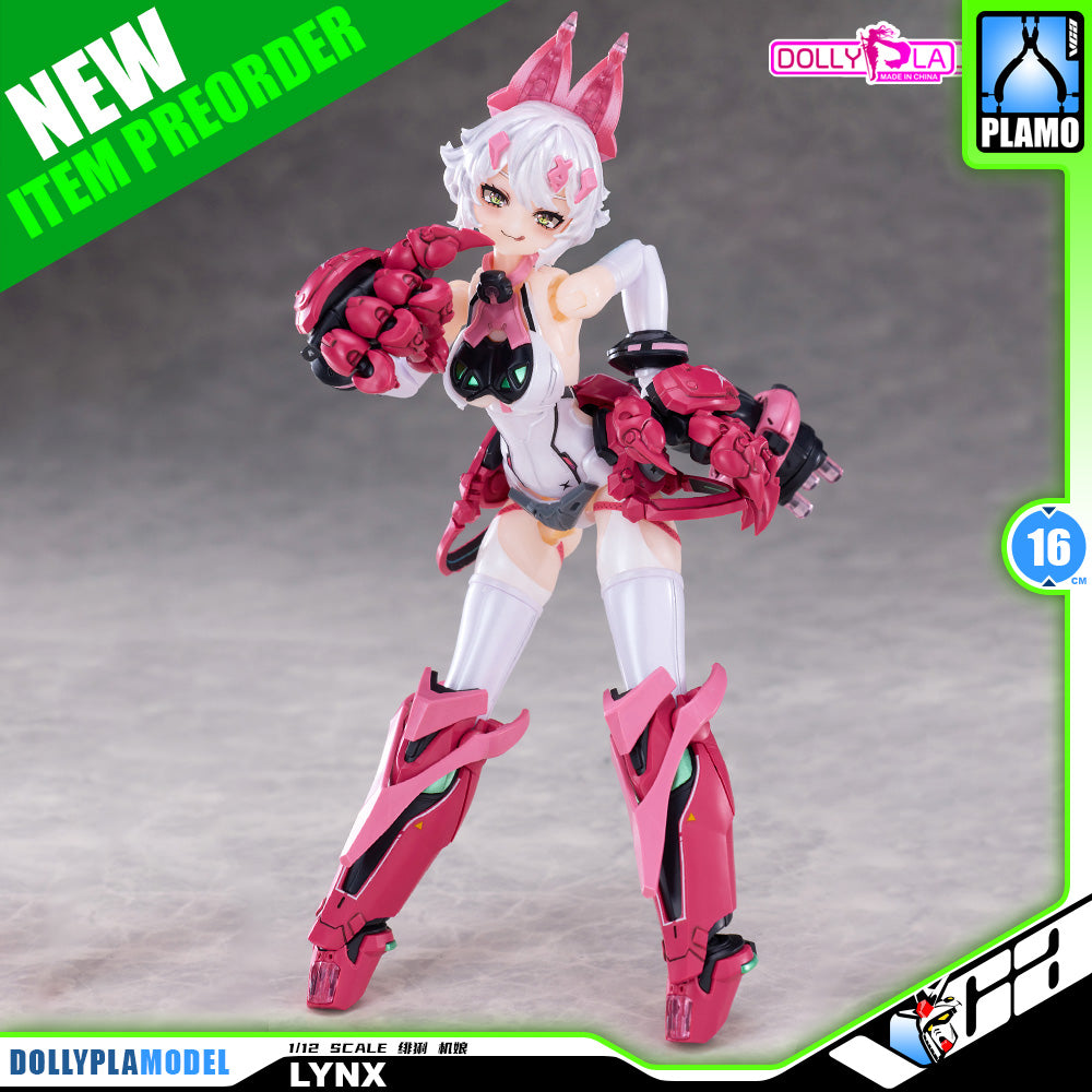 Animester 大漫匠 核金重构 x 交错战线 Daiblos Core Lynx 绯猁 Dollypla Action Figure Model Toy Kit VCA Gundam SIngapore