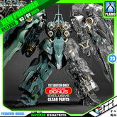 十二模玩 1/100 Inverse Kshatriya 逆战号大青椒 Green Ver Master Grade MG Plastic Model Action Figure Toy Kit VCA Gundam Singapore