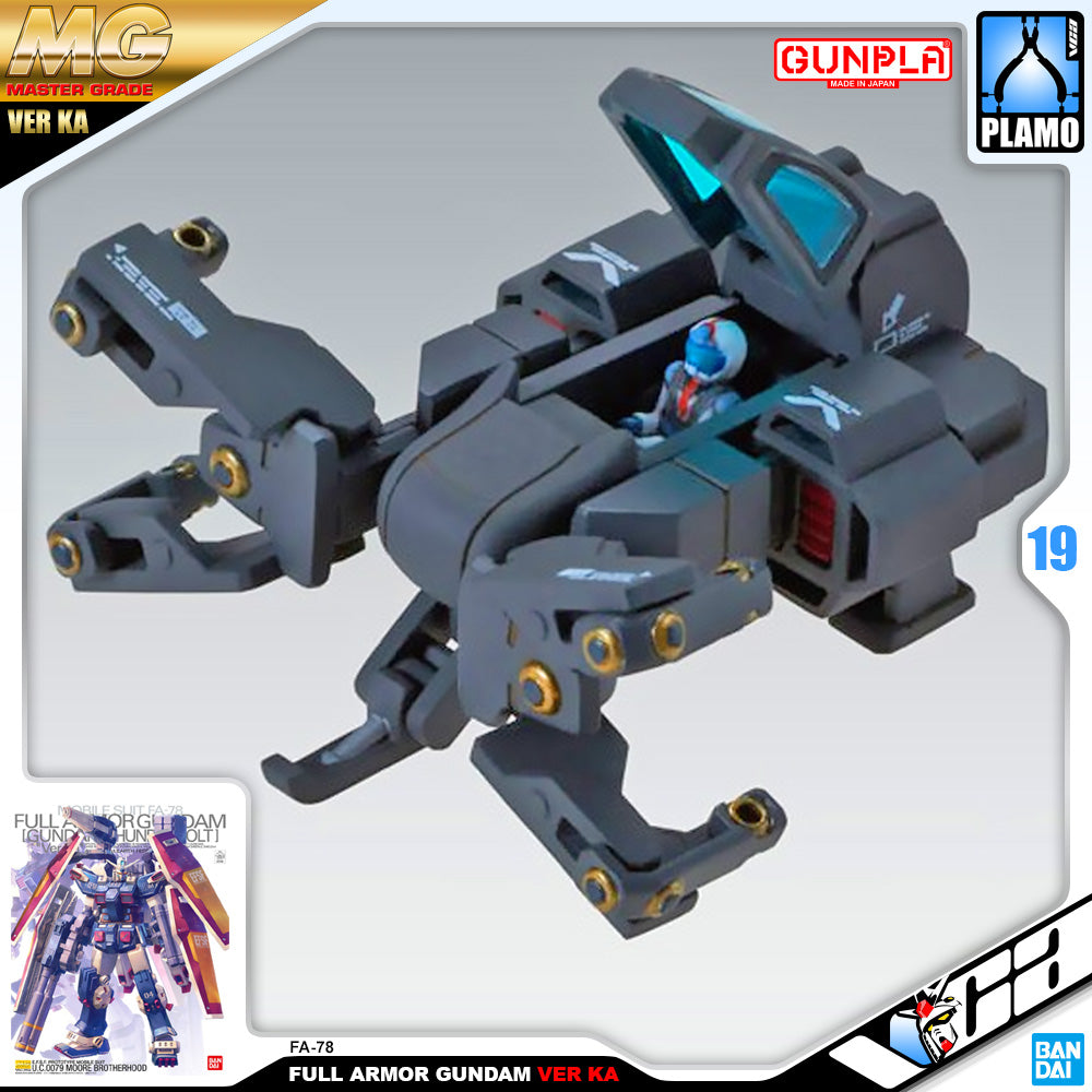 Bandai Master Grade 1/100 MG FA-78 Full Armor Gundam Ver Ka Plastic Model Toy VCA Singapore Bandai Master Grade 1/100 MG FA-78 Full Armor Gundam Ver Ka Plastic Model Toy VCA Singapore