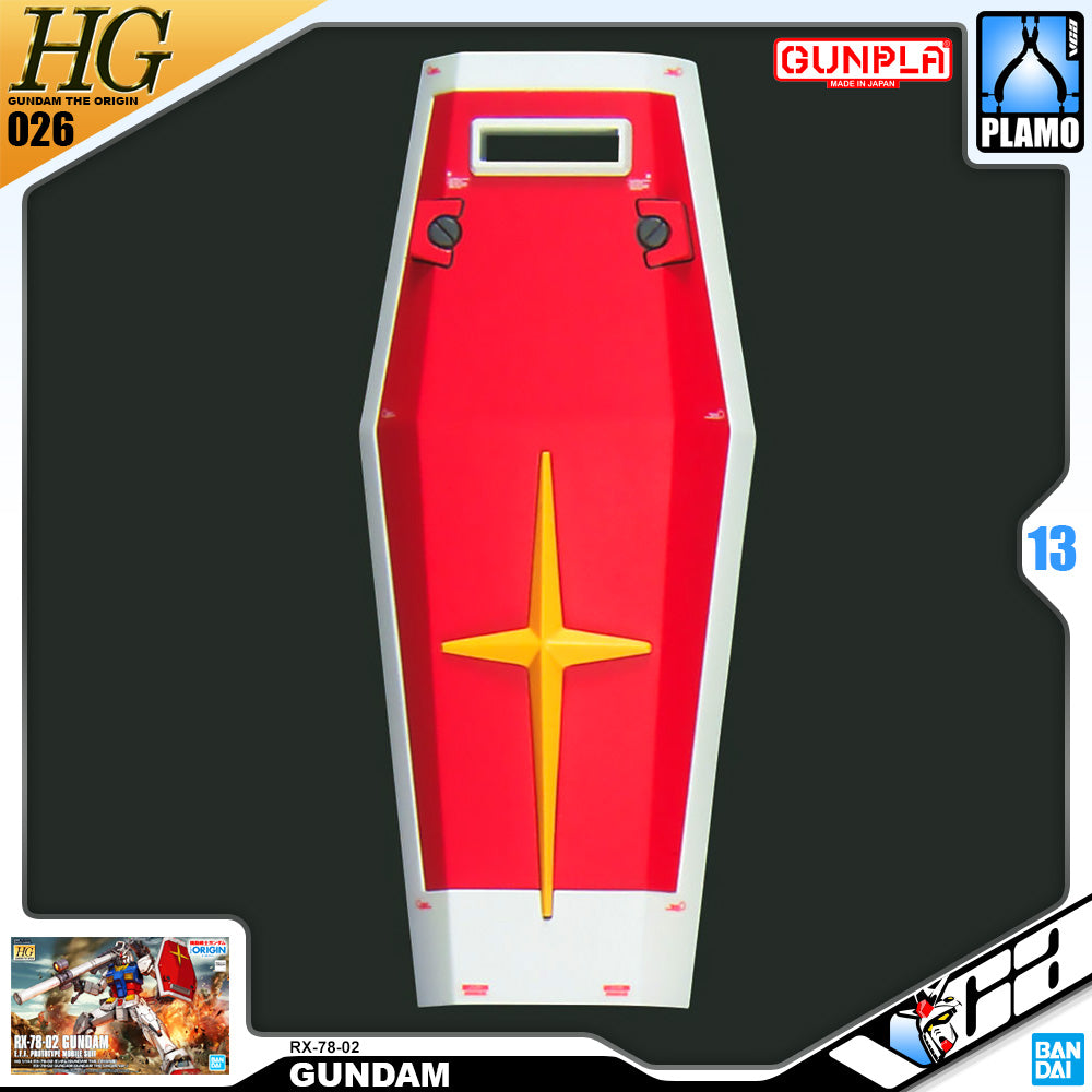 Bandai Gunpla High Grade The Origin HG RX-78-02 Gundam Plastic Model Action Toy VCA Singapore Bandai Gunpla High Grade The Origin HG RX-78-02 Gundam Plastic Model Action Toy VCA Singapore