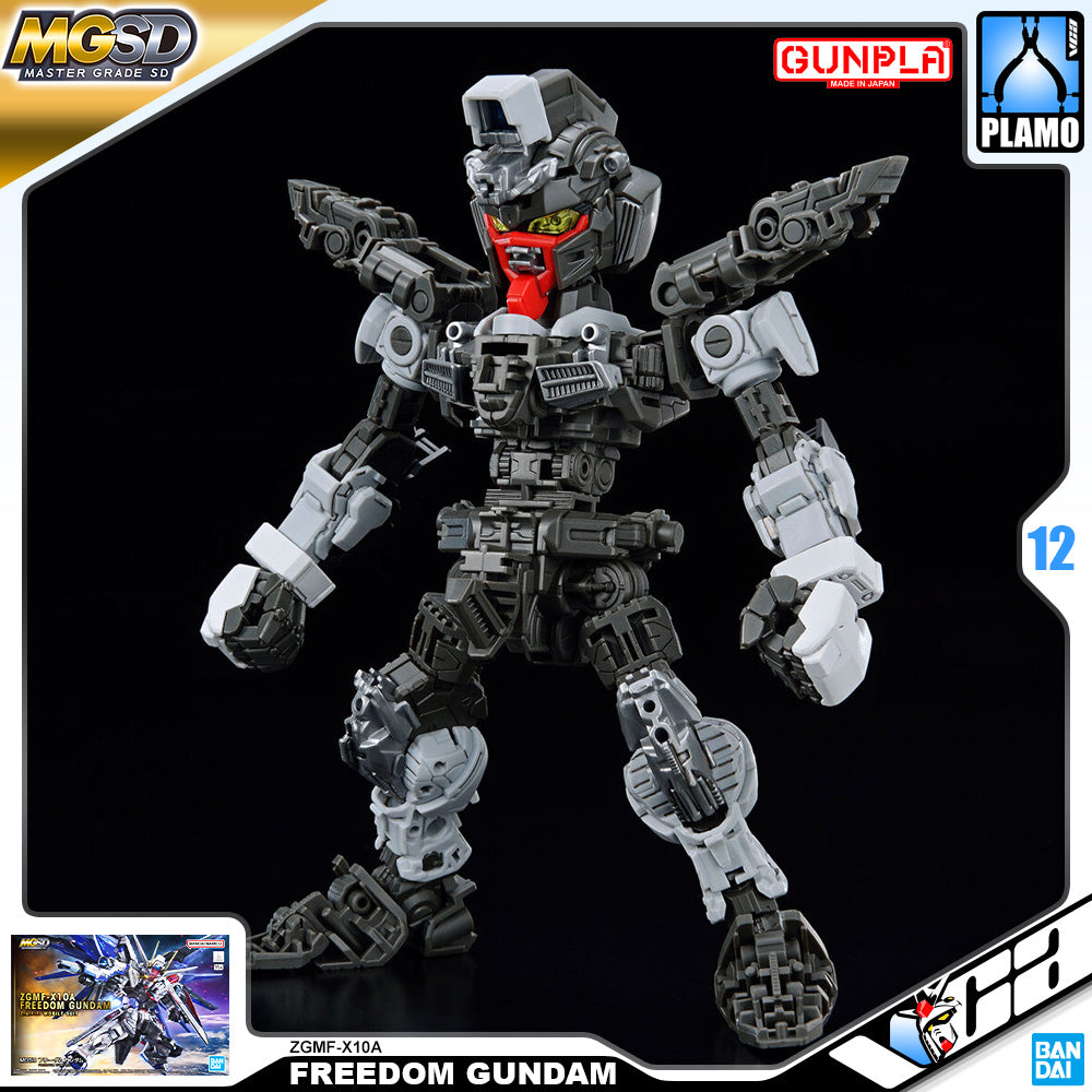 Bandai Gunpla Master Grade SD MGSD ZGMF-X10A Freedom Gundam Plastic Model Action Toy VCA Singapore Bandai Gunpla Master Grade SD MGSD ZGMF-X10A Freedom Gundam Plastic Model Action Toy VCA Singapore