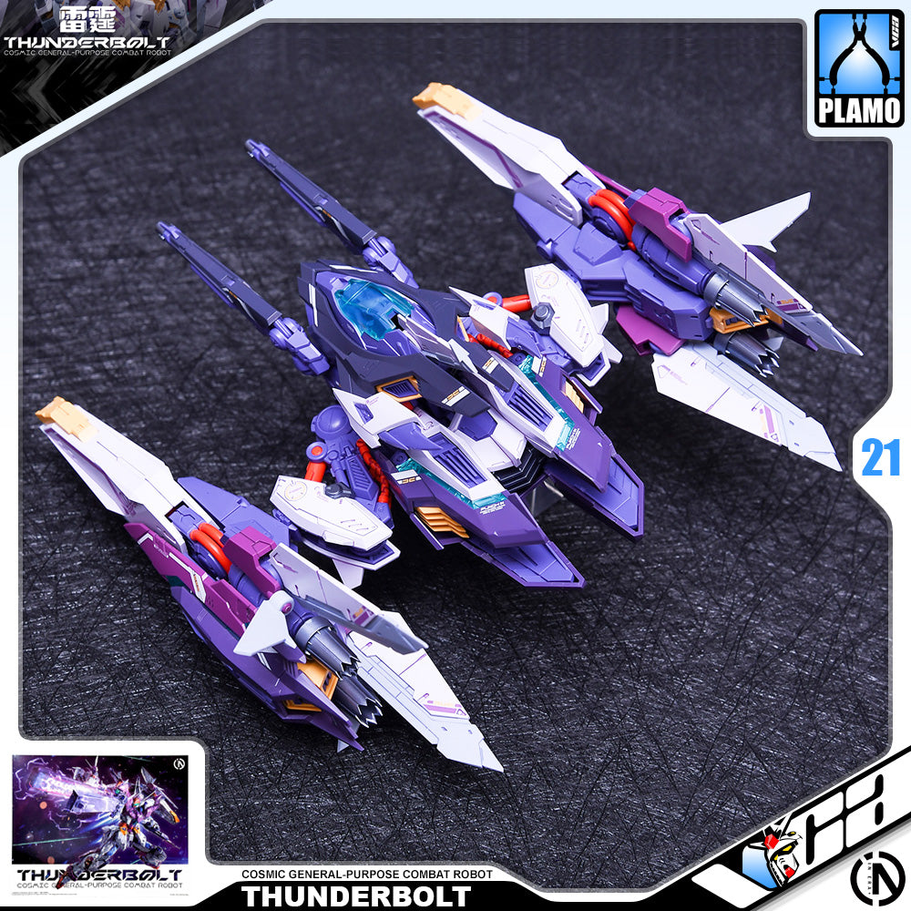 Infinite Dimension 无限新星 InEra+ x RMD Thunderbolt 雷霆 Plastic Model Toy VCA Gundam Singapore Infinite Dimension 无限新星 InEra+ x RMD Thunderbolt 雷霆 Plastic Model Toy VCA Gundam Singapore