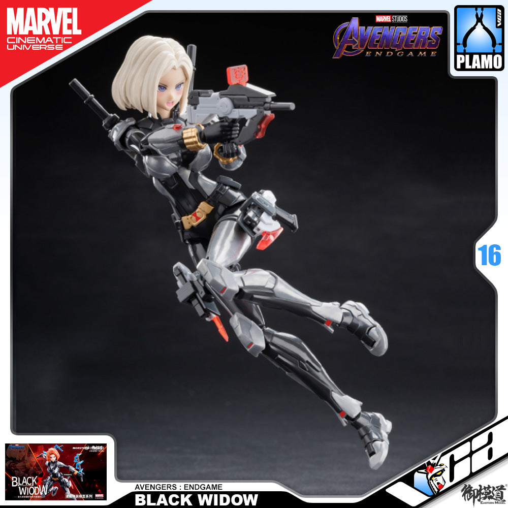 Morstorm Eastern Model Marvel Girl Black Widow Plastic Model Action Toy VCA Gundam Singapore