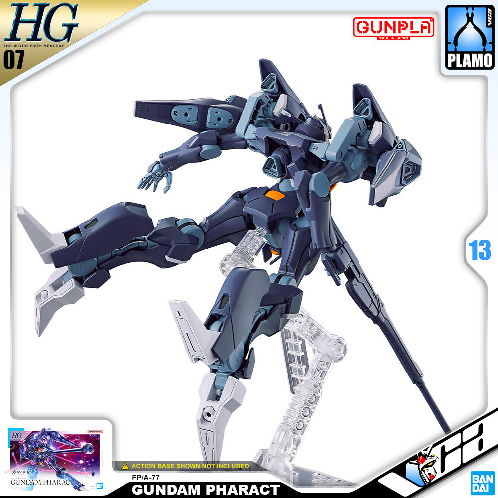 Bandai Gunpla High Grade The Witch From Mercury 1/144 HG Gundam Pharact Plastic Model Action Toy VCA Singapore Bandai Gunpla High Grade The Witch From Mercury 1/144 HG Gundam Pharact Plastic Model Action Toy VCA Singapore