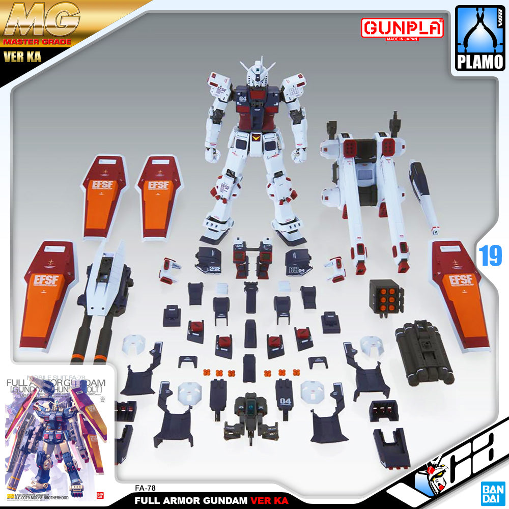 Bandai Master Grade 1/100 MG FA-78 Full Armor Gundam Ver Ka Plastic Model Toy VCA Singapore Bandai Master Grade 1/100 MG FA-78 Full Armor Gundam Ver Ka Plastic Model Toy VCA Singapore