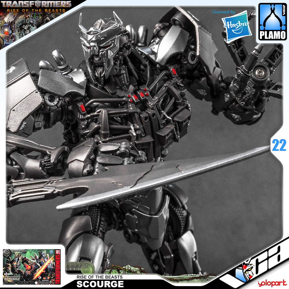 Yolopark AMK Scourge Transformers Rise of the Beasts Plastic Assemble Action Figure Toy VCA SingaporeYolopark AMK Scourge Transformers Rise of the Beasts Plastic Assemble Action Figure Toy VCA Singapore