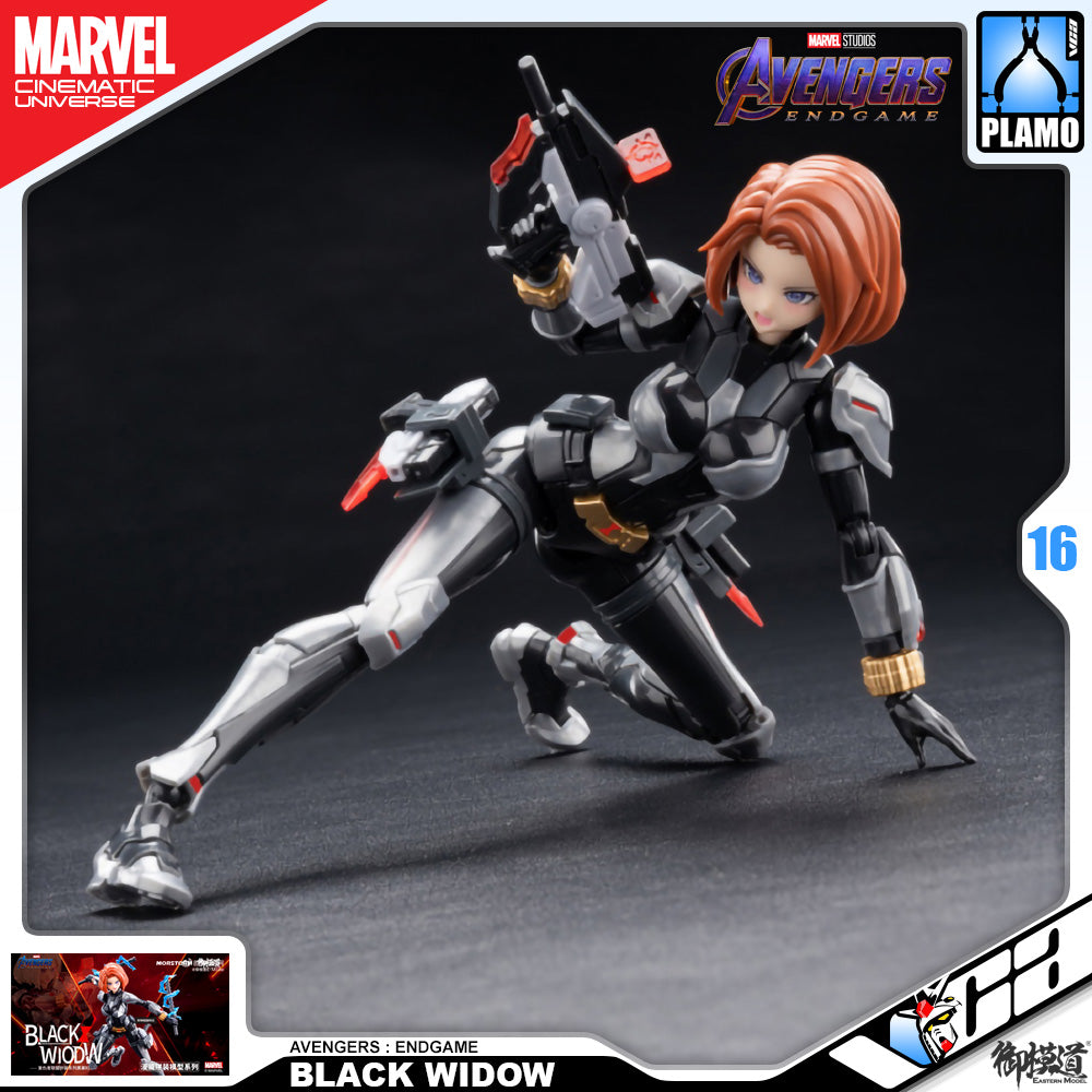 Morstorm Eastern Model Marvel Girl Black Widow Plastic Model Action Toy VCA Gundam Singapore