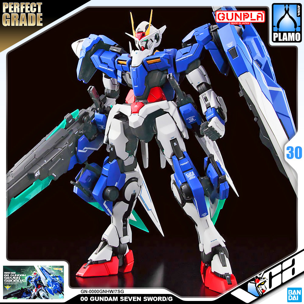 Bandai Gunpla Perfect Grade 1/60 PG 00 Gundam Seven Sword/G Plastic Model Action Toy VCA Singapore Bandai Gunpla Perfect Grade 1/60 PG 00 Gundam Seven Sword/G Plastic Model Action Toy VCA Singapore