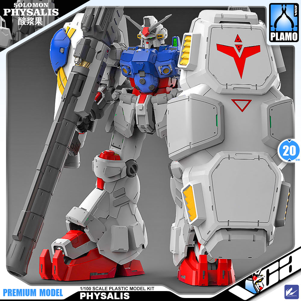 Solomon 1/100 RX-78GP02A Gundam GP02A Physalis Plastic Model Action Toy VCA Singapore