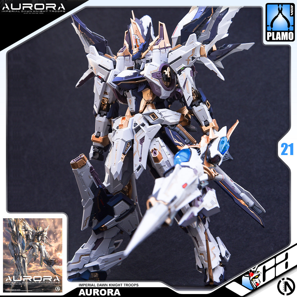 Infinite Dimension 无限新星 InEra+ x Aurora 曙光 Plastic Model Toy VCA Gundam Singapore