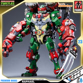 Heat Boys Nickelodeon Teenage Mutant Ninja Turtles Raphael Mecha Metal Structure Premium Action Figure VCA Gundam Singapore