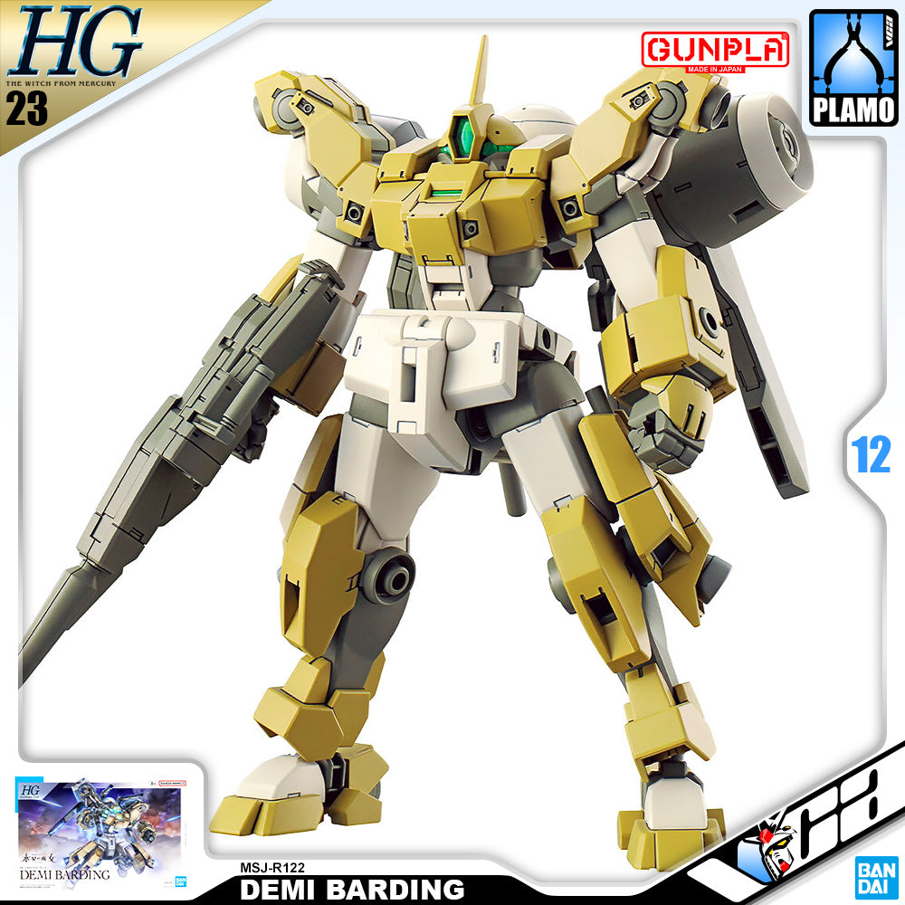 Bandai Gunpla High Grade HG Demi Barding Plastic Model Action Figure Toy VCA Gundam Singapore Bandai Gunpla High Grade HG Demi Barding Plastic Model Action Figure Toy VCA Gundam Singapore