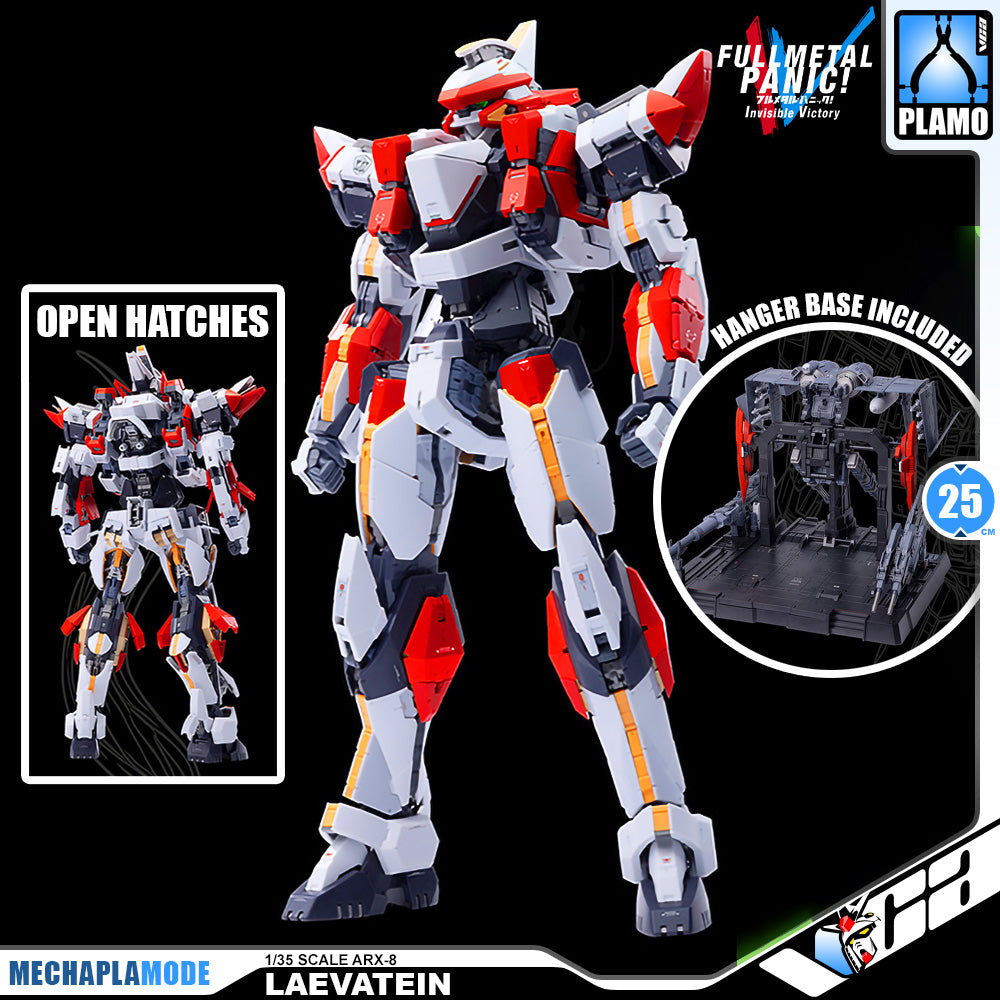 Wave Corporation Orange Cat Industry Full Metal Panic 1/35 ARX-8 Laevatein Action Figure Model Toy Kit VCA Gundam Singapore