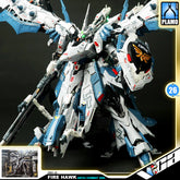 Mechanicore 機甲之城 Fire Hawk Arctic Combat Ver White Nightingale Gundam Master Grade MG Action Figure Model Toy VCA Singapore