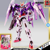 Premium Bandai Tamashii Nations Metal Build Trans-Am Raiser Full Particle Ver. Action Figure Toy VCA Gundam Singapore