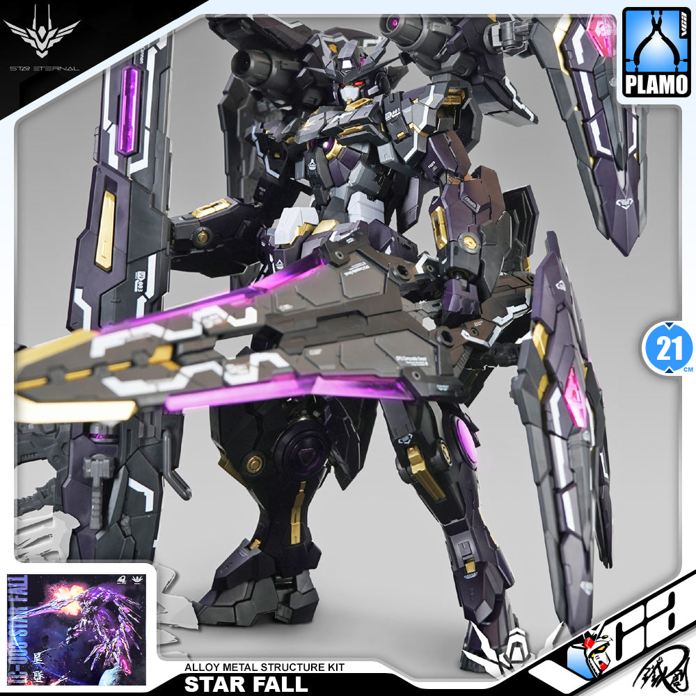 Iron Toy 铁创模型 Star Fall 星坠 Metal Build Structure Master Grade MG Action Figure Toy Kit VCA Gundam Singapore Iron Toy 铁创模型 Star Fall 星坠 Metal Build Structure Master Grade MG Action Figure Toy Kit VCA Gundam Singapore