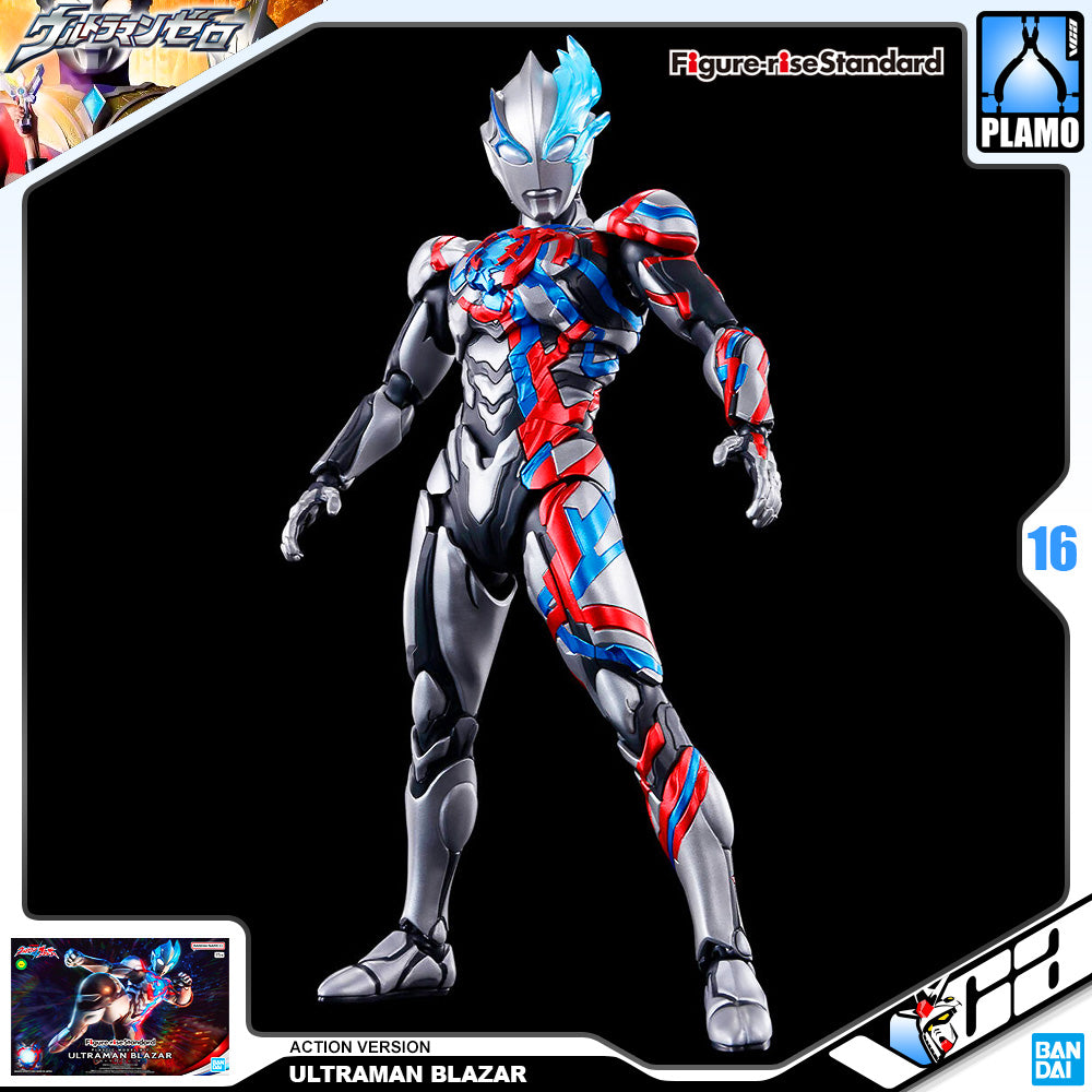 Bandai Figure-Rise Standard Ultraman Blazar Plastic Model Action Toy Kit VCA Gundam Singapore