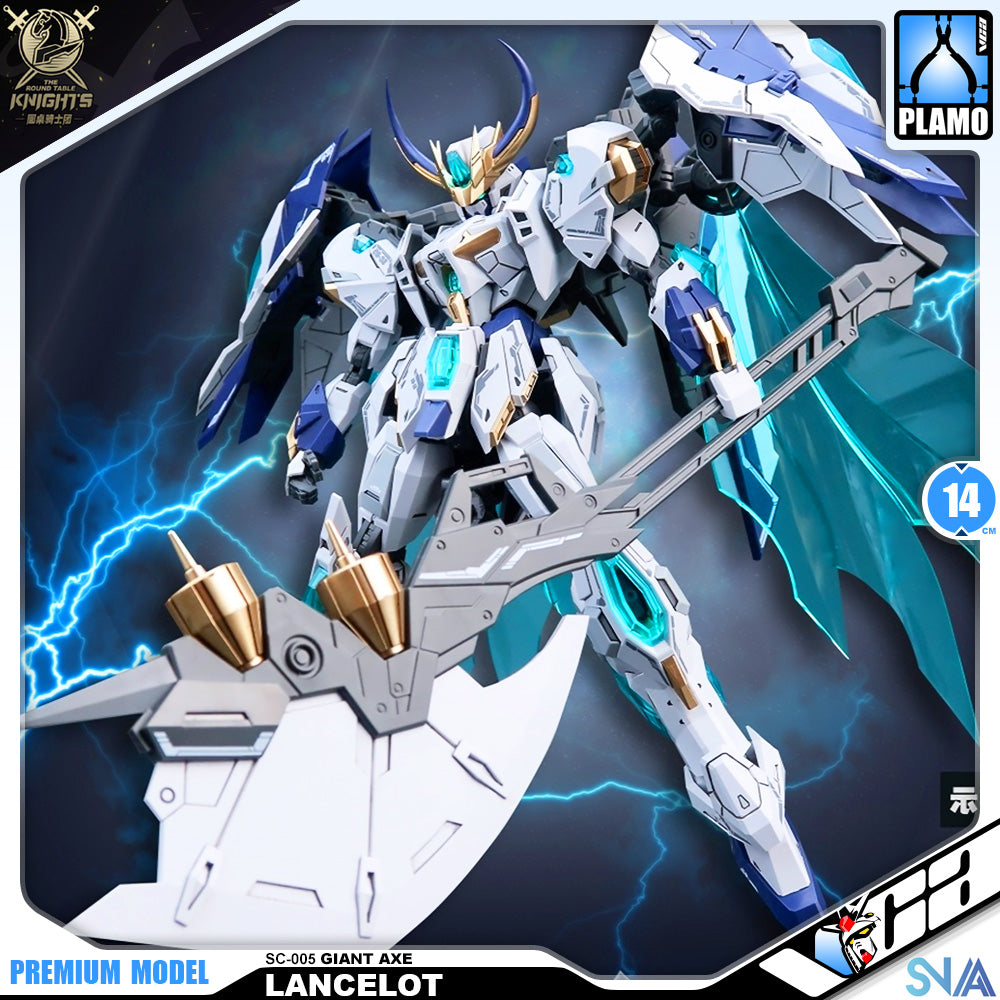 SNAA Giant Axe-Lancelot 巨鸣斧-兰斯洛特 Real Grade RG Plastic Model Action Figure Toy Kit VCA Gundam Singapore SNAA Giant Axe-Lancelot 巨鸣斧-兰斯洛特 Real Grade RG Plastic Model Action Figure Toy Kit VCA Gundam Singapore