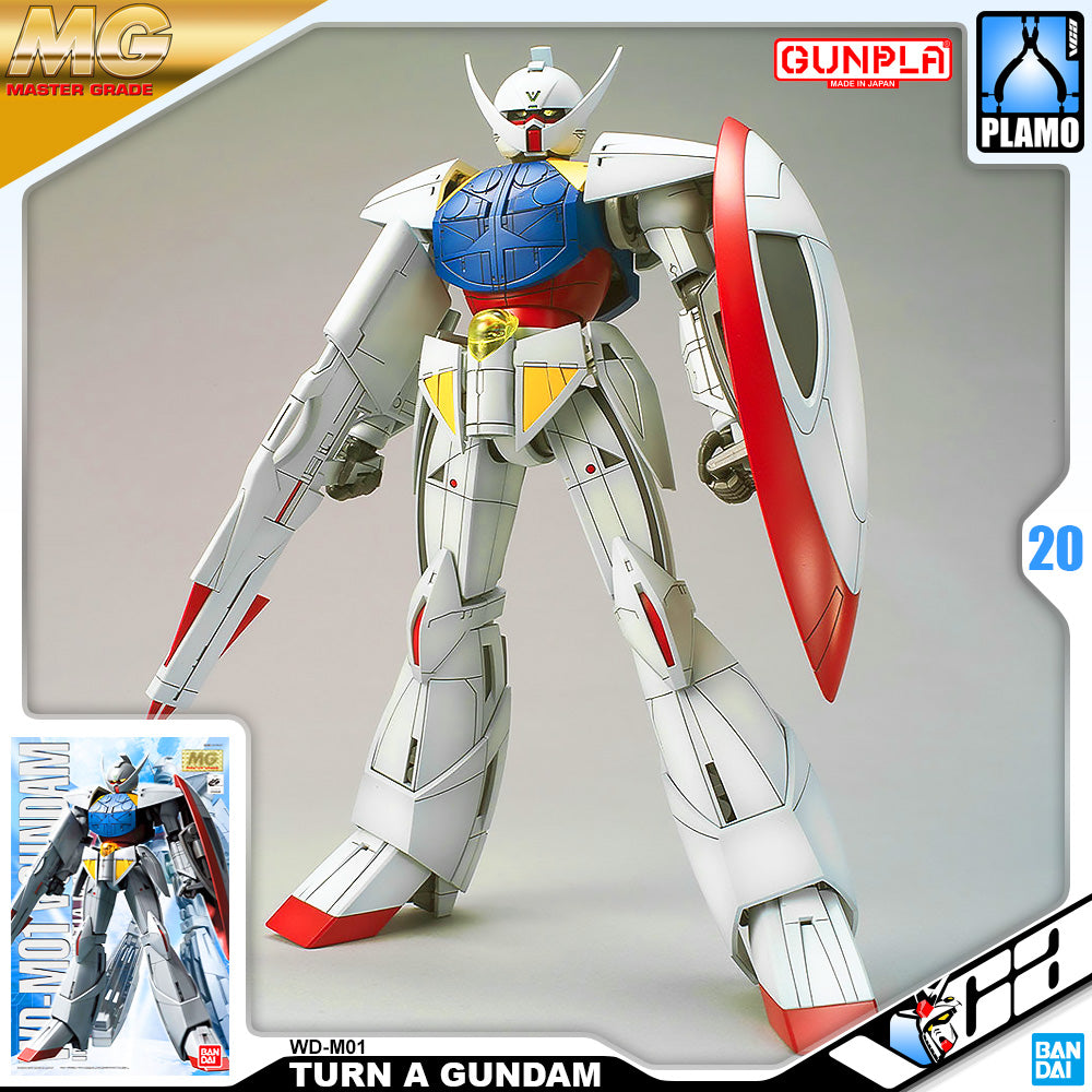 Bandai Gunpla Master Grade 1/100 MG TURN A Gundam Plastic Model Toy VCA Singapore Bandai Gunpla Master Grade 1/100 MG TURN A Gundam Plastic Model Toy VCA Singapore