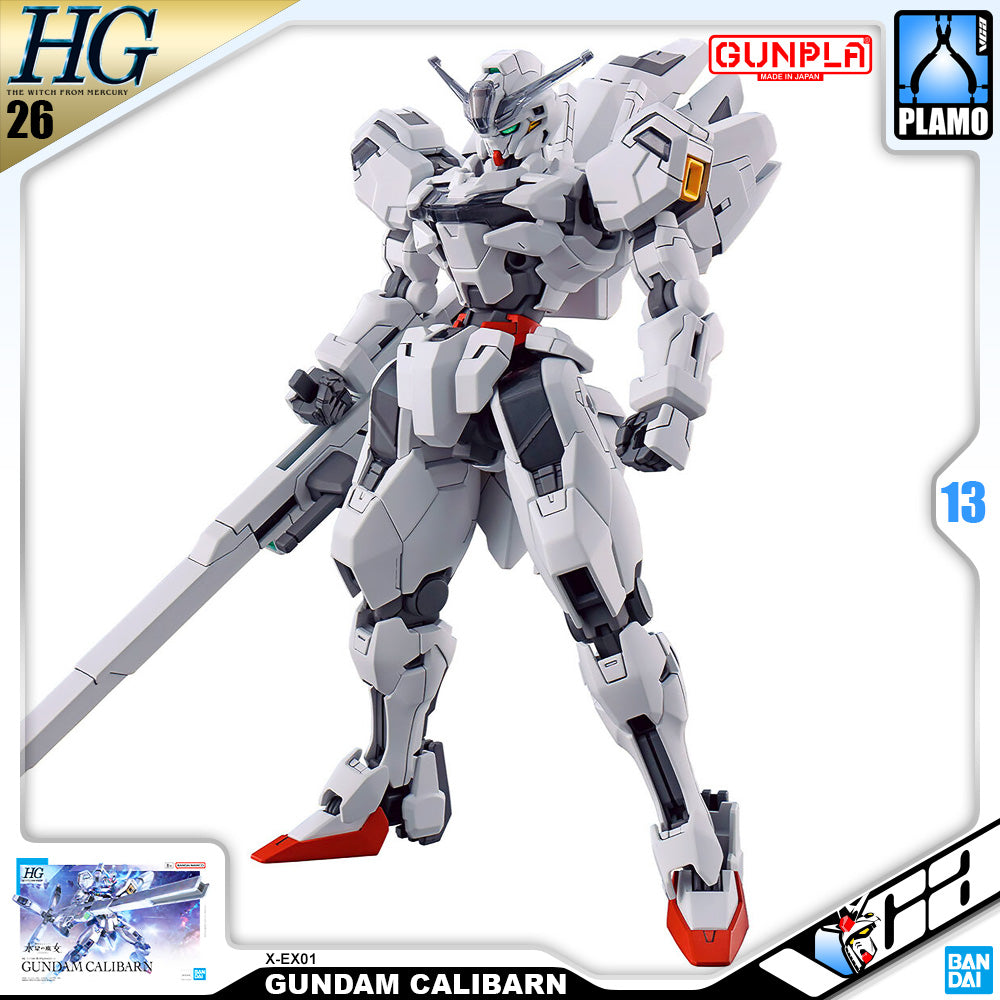Bandai Gunpla High Grade HG Gundam Calibarn Plastic Model Action Toy VCA Singapore