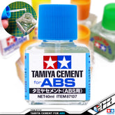 Tamiya 87137 Cement for ABS Plastic Model Assembly Toy Kit VCA Gundam Singapore