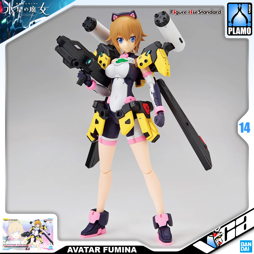 Bandai Figure Rise Standard Fumina Avatar Plastic Model Action Toy Kit VCA Gundam Singapore Bandai Figure Rise Standard Fumina Avatar Plastic Model Action Toy Kit VCA Gundam Singapore