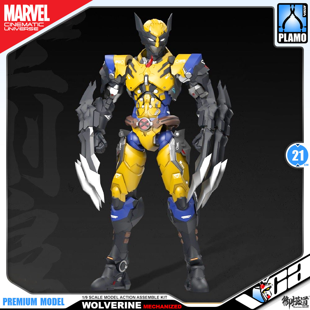 Morstorm Marvel Studio 1/9 Wolverine Mechanized Action Figure Toy Kit VCA Gundam Singapore Morstorm Marvel Studio 1/9 Wolverine Mechanized Action Figure Toy Kit VCA Gundam Singapore