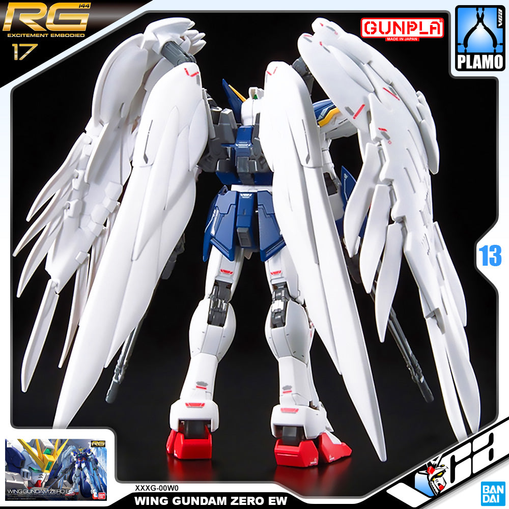 Bandai Real Grade RG Wing Gundam Zero EW Plastsic Model Action Toy VCA Singapore Bandai Real Grade RG Wing Gundam Zero EW Plastsic Model Action Toy VCA Singapore