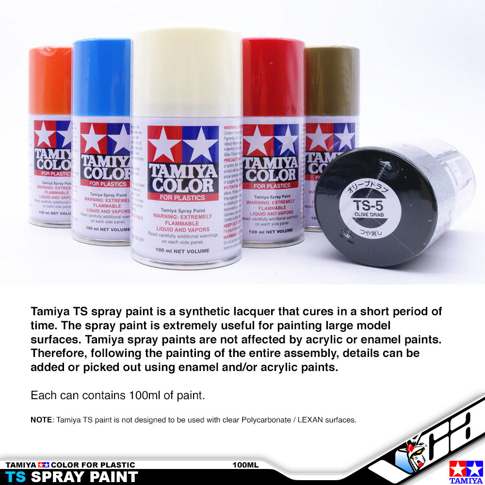 Tamiya 85016 TS-16 Yellow Spray Paint Can 100ml VCA Gundam Singapore