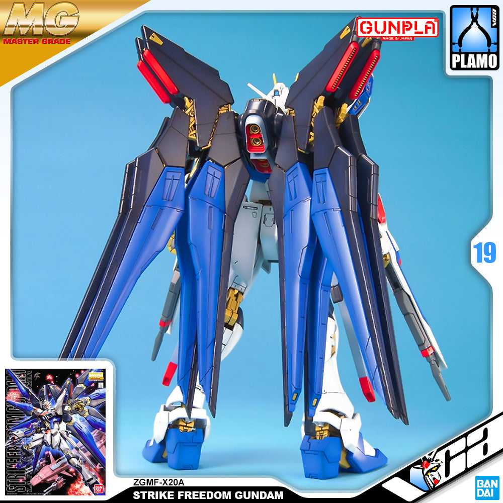 Bandai Gunpla Master Grade 1/100 MG Strike Freedom Gundam Plastic Model Action Toy VCA Singapore