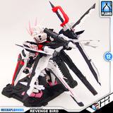 俺猪二师弟 Revenge Bird Strike Rouge 复仇鸟 MGSD Master Grade SD Plastic Model Action Figure Toy Kit VCA Gundam Singapore