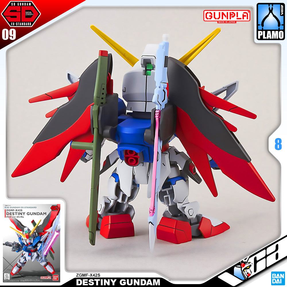 Bandai Gunpla SD Ex-Standard SDEX Destiny Gundam Plastic Model Action Figure Toy Kit VCA Singapore Bandai Gunpla SD Ex-Standard SDEX Destiny Gundam Plastic Model Action Figure Toy Kit VCA Singapore