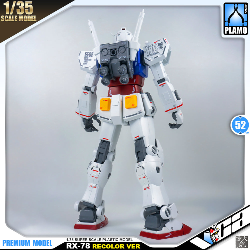 1/35 Big Large Scale RX-78-2 Gundam Re-color Ver Plastic Model Action Toy Kit VCA Singapore 1/35 Big Large Scale RX-78-2 Gundam Re-color Ver Plastic Model Action Toy Kit VCA Singapore