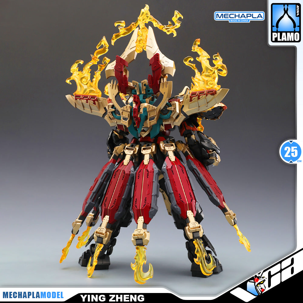 Min Jiang 铭匠传模型 Ying Zheng 始皇帝·嬴政 Metal Build Structure Action Figure Model Toy Kit VCA Gundam Singapore